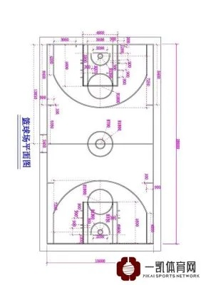 篮球场地尺寸详解，你知道吗？-第2张图片-www.211178.com_果博福布斯