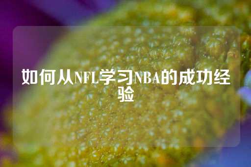 如何从NFL学习NBA的成功经验-第1张图片-皇冠信用盘出租